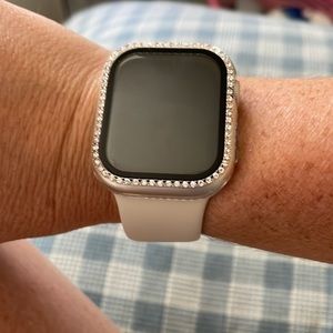 Bling Apple Watch bumper case for 41mm (clear)